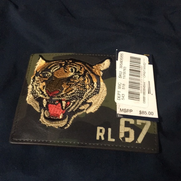 polo tiger wallet